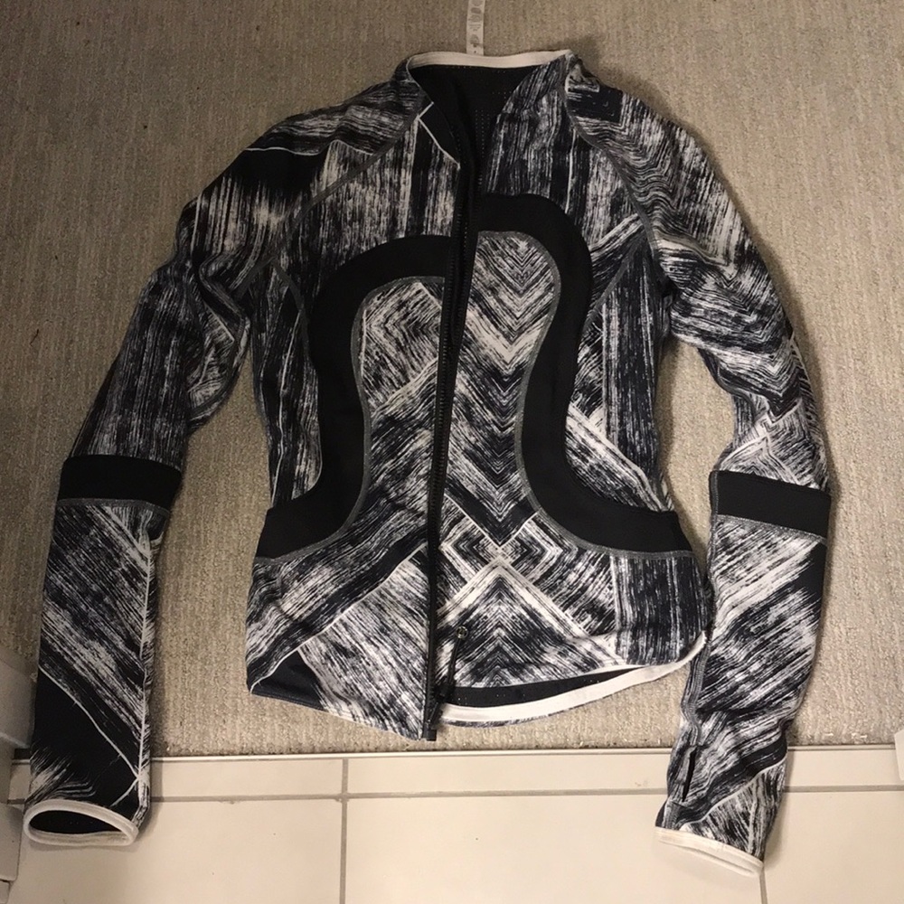 Lululemon reversible zip up